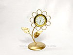 Flower with clock